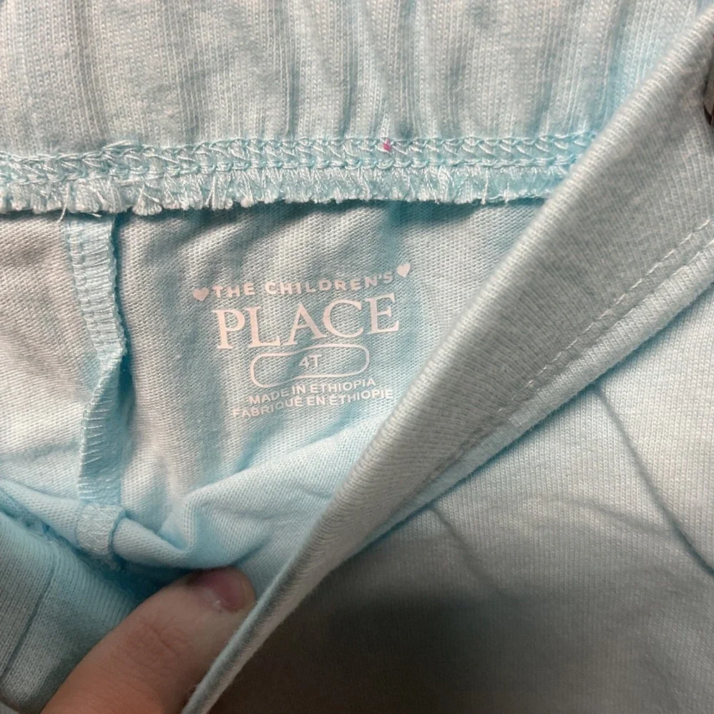 The Childrens Place Baby Toddler Girls Light Blue Dolphin Shorts‎ Size 4T